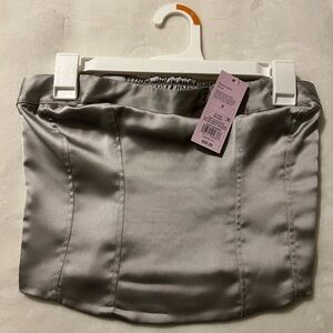 Size small wild fable womens grey tube top NWT